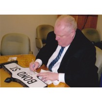 Bond street signed by Former Toronto Mayor Ford