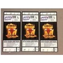 1996 NBA FINALS Chicago Bulls Ticket Stub Home Game L Lot Of 3 Michael Jordan