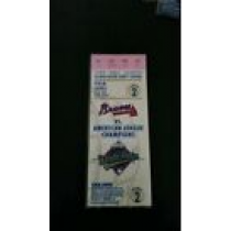 Toronto Blue Jays game 2 World Series ticket stub