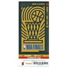 Toronto Raptors NBA Finals Game Five Ticket Stub - Scotia Club LOGE - Seat 1