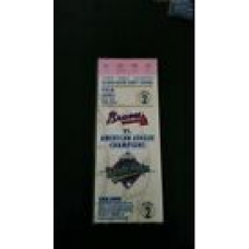 Toronto Blue Jays game 2 World Series ticket stub