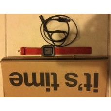 Pebble time kickstart edition with leather pebble band
